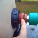 Drilling and installation of polyethylene water tank connections
