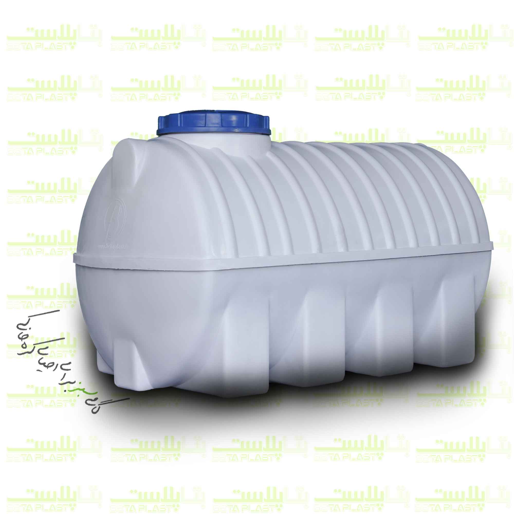 مخزن 1500 لیتری افقی